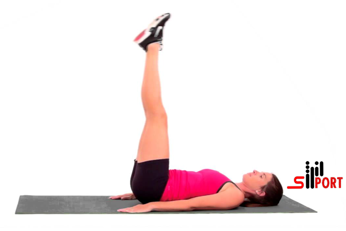 حرکت بالا آوردن پا از حالت خوابیده