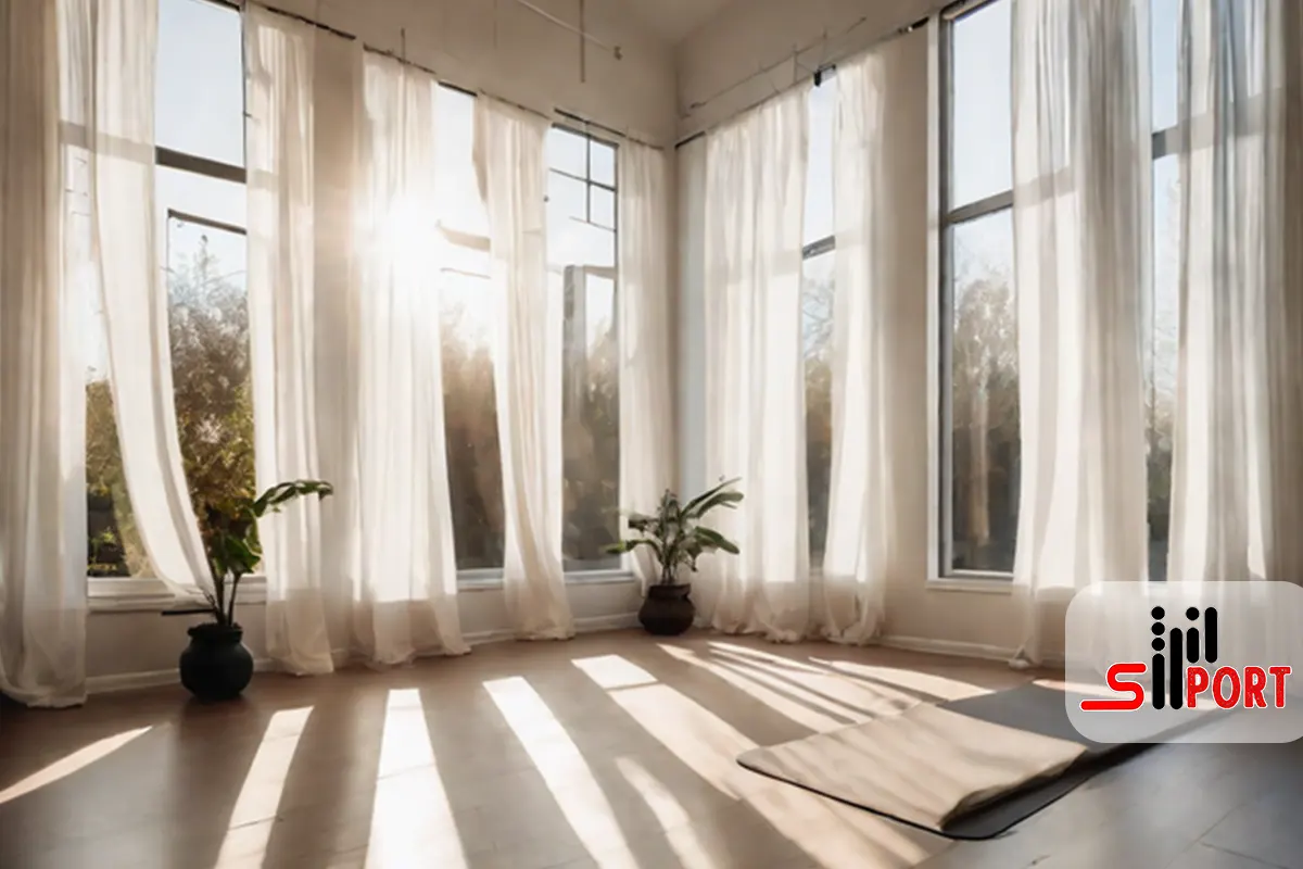 استفاده از پردههای سبک و شفاف