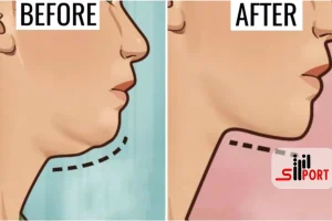 رفع غبغب با ورزش